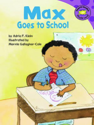 cover image of Max Goes to School